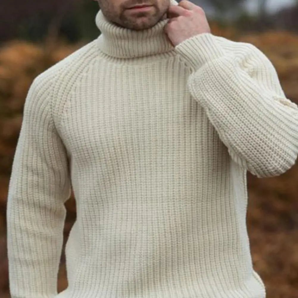Wayra | Pull en Maille Beige pour Hommes