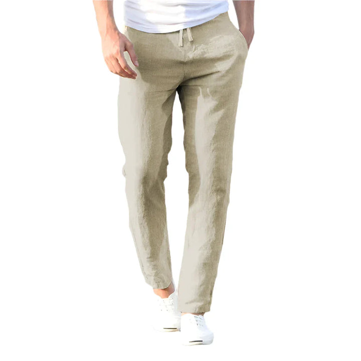 Daler | Pantalon Lin Décontracté pour Hommes