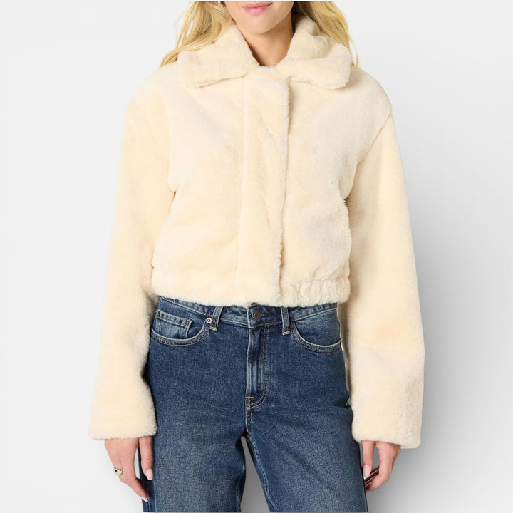 Lauryn - Veste courte oversize chaude et stylée