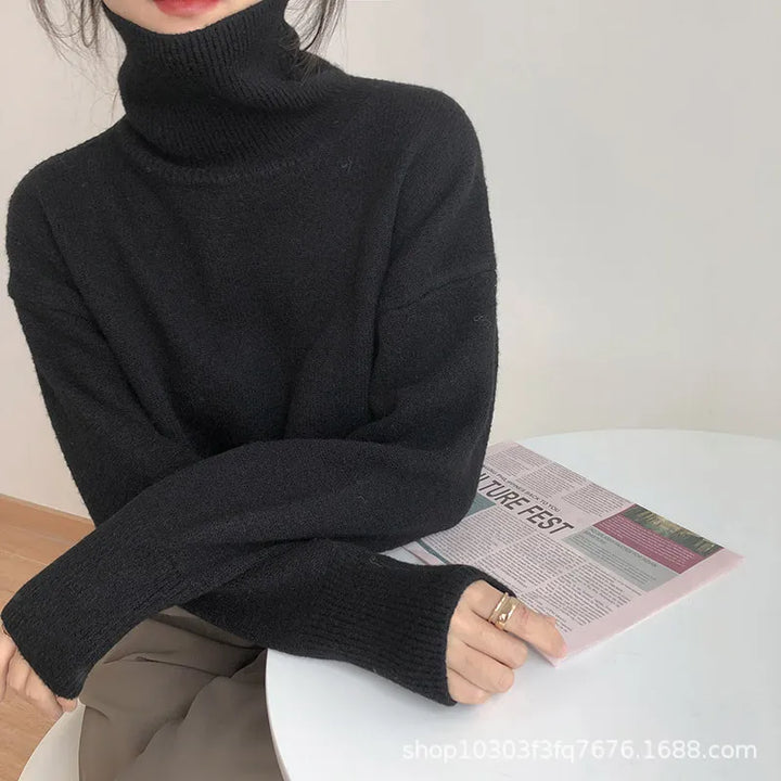 Buffy | Pull col roulé élégant pour femmes