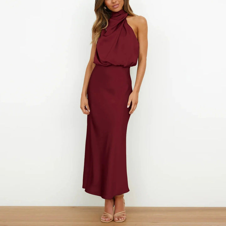 Romana | Robe de fête en satinv