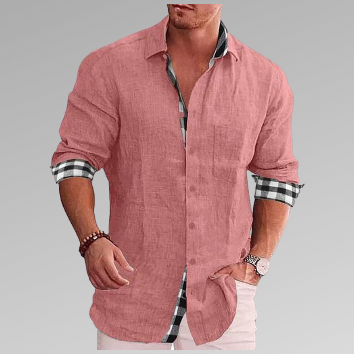 Haidar | Chemise décontractée en coton pour hommes
