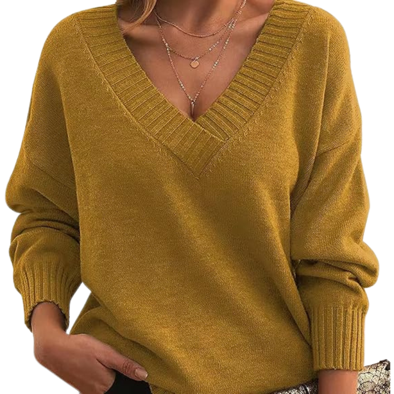 Sprita | Pull en cachemire col en V pour femmes
