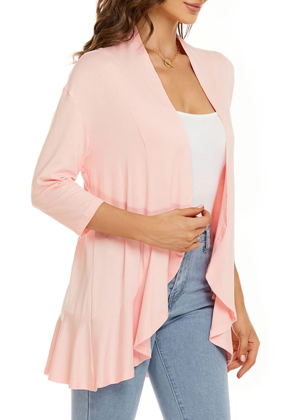 Vicky | Vestes en tricot légères et décontractées avec devant ouvert pour femmes