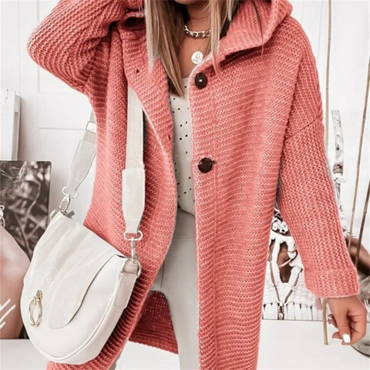Maireadd | Cardigan en cachemire à capuche pour femmes