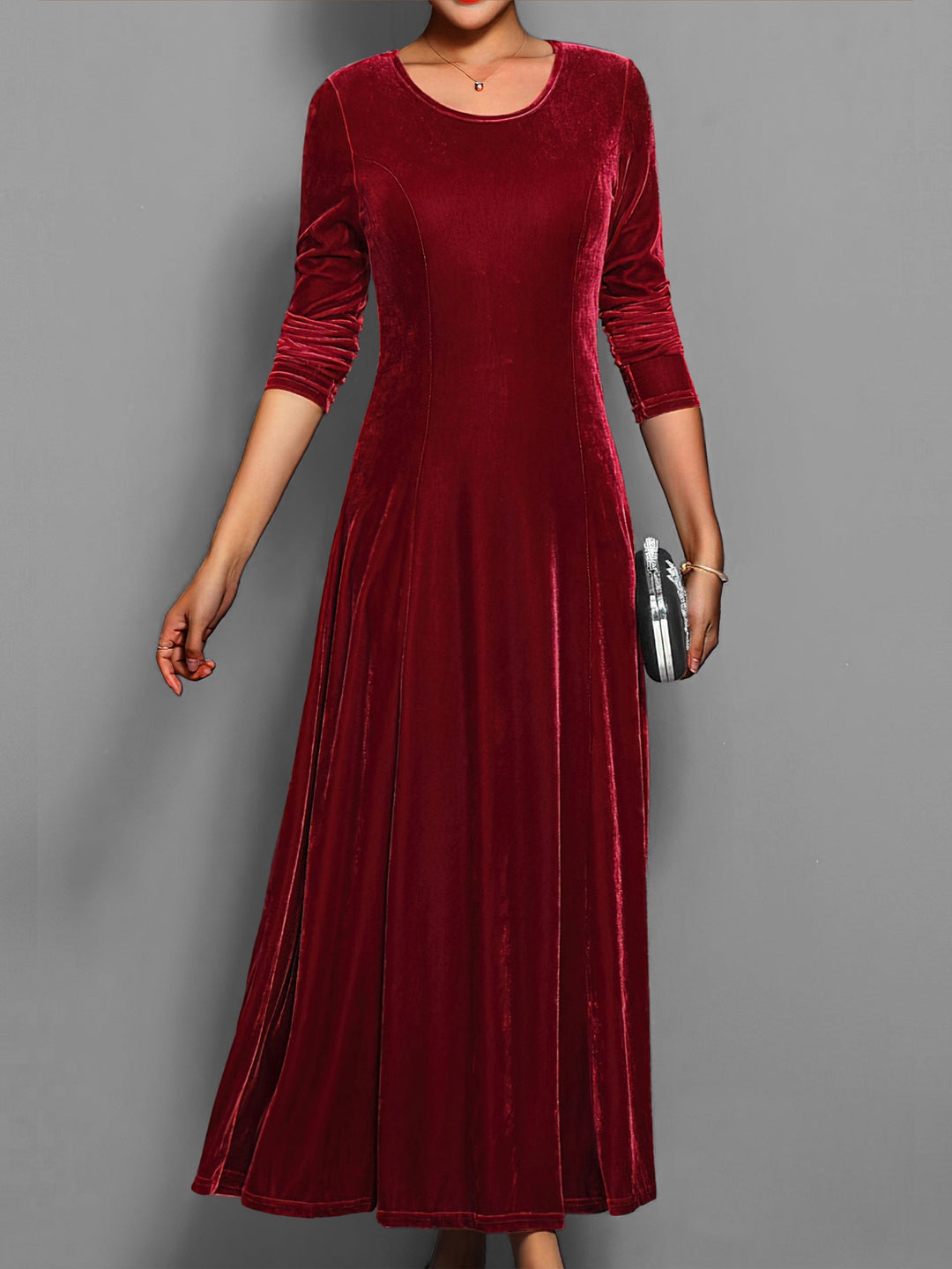 Anglique | Robe mi-longue élégante pour femmes