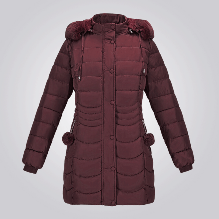 Ratna | Manteau Long Hiver Élégant Pour Femmes