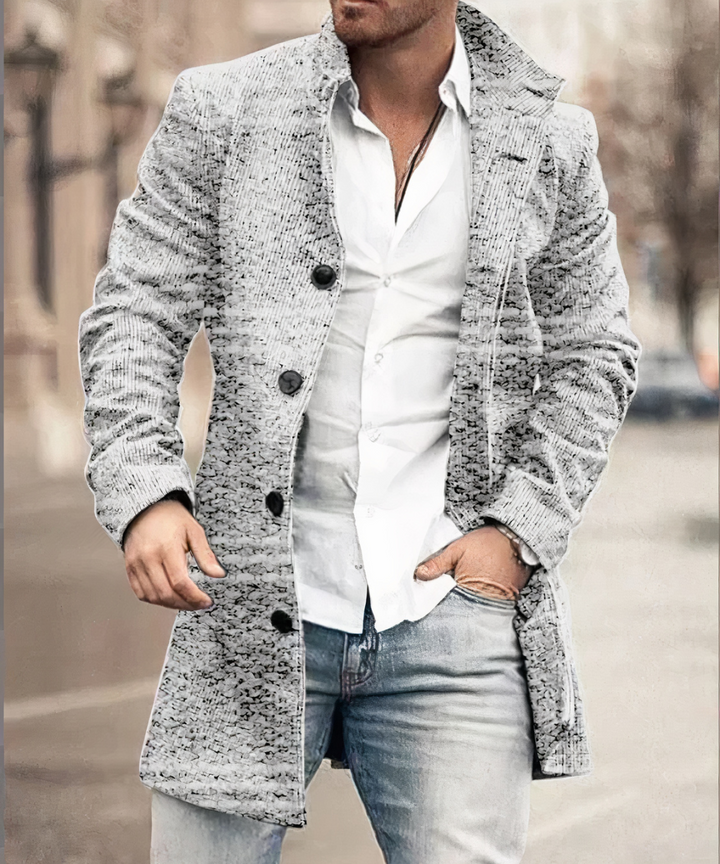 Alan | Trench-coat élégant pour hommes