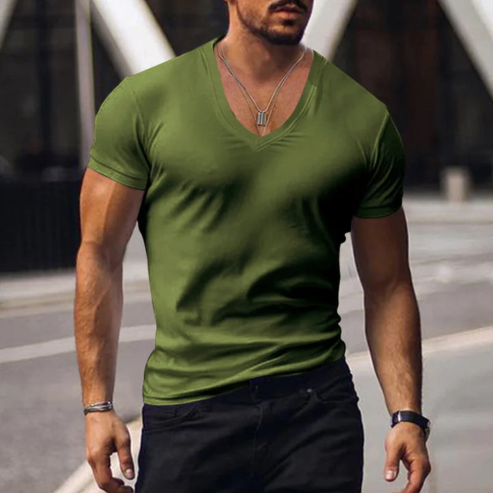 Aaron | T-shirt ajusté décontracté pour hommes