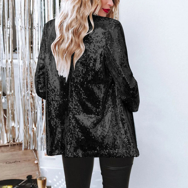 Angelia | Blazer étincelant chic pour Femme