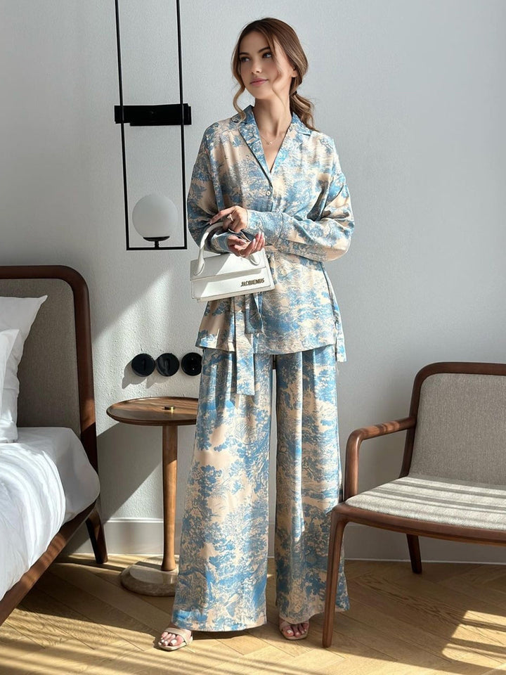 Daphne | Ensemble chic à imprimé floral pour femmes