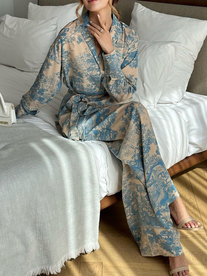 Daphne | Ensemble chic à imprimé floral pour femmes