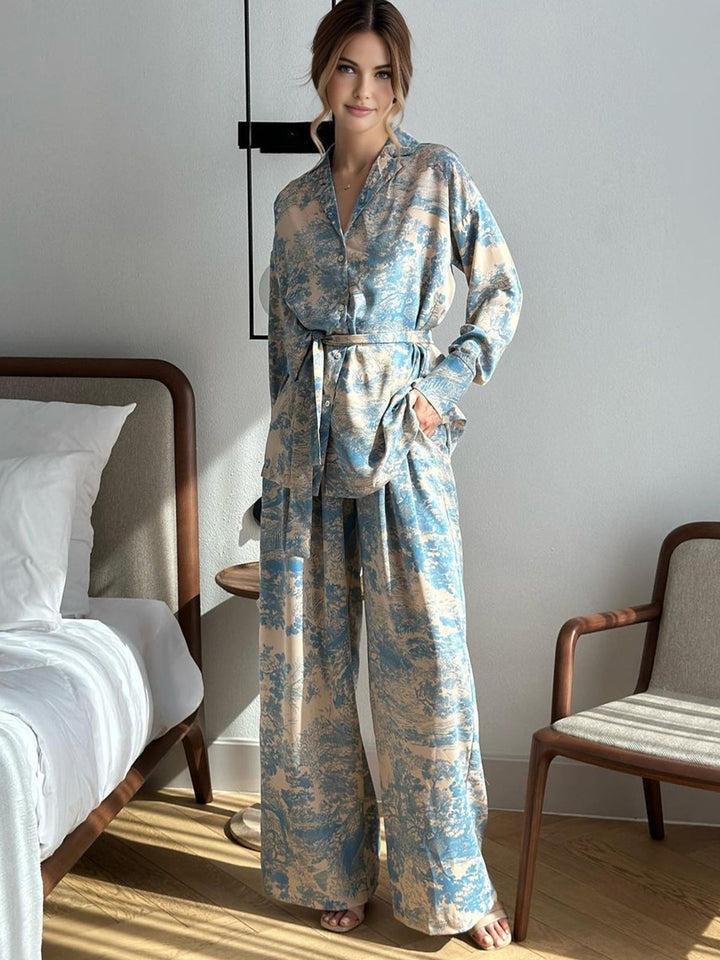 Daphne | Ensemble chic à imprimé floral pour femmes