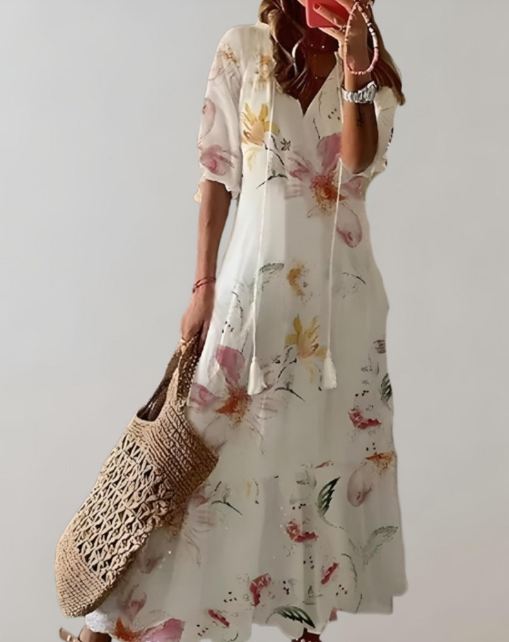 Parthenia | Robe longue et décontractée pour femme