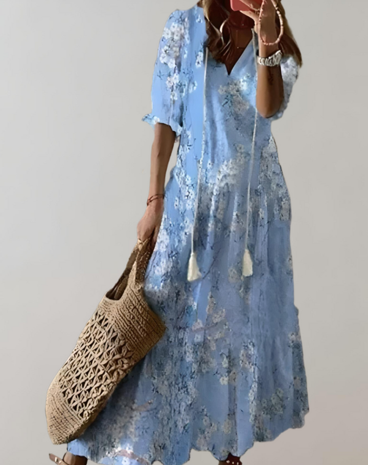 Parthenia | Robe longue et décontractée pour femme