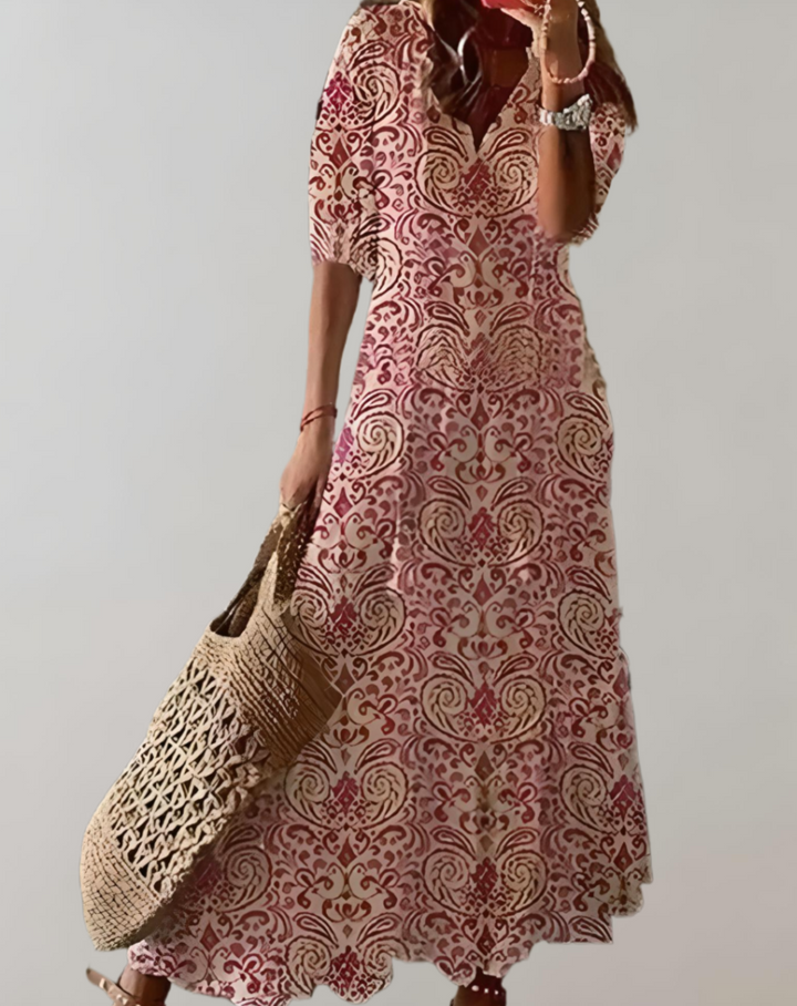 Parthenia | Robe longue et décontractée pour femme