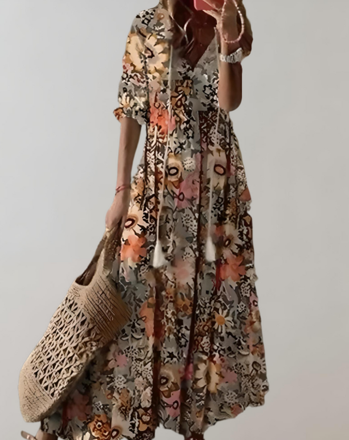 Parthenia | Robe longue et décontractée pour femme