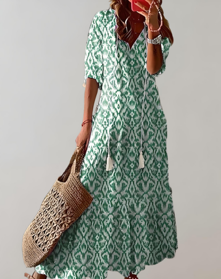 Parthenia | Robe longue et décontractée pour femme