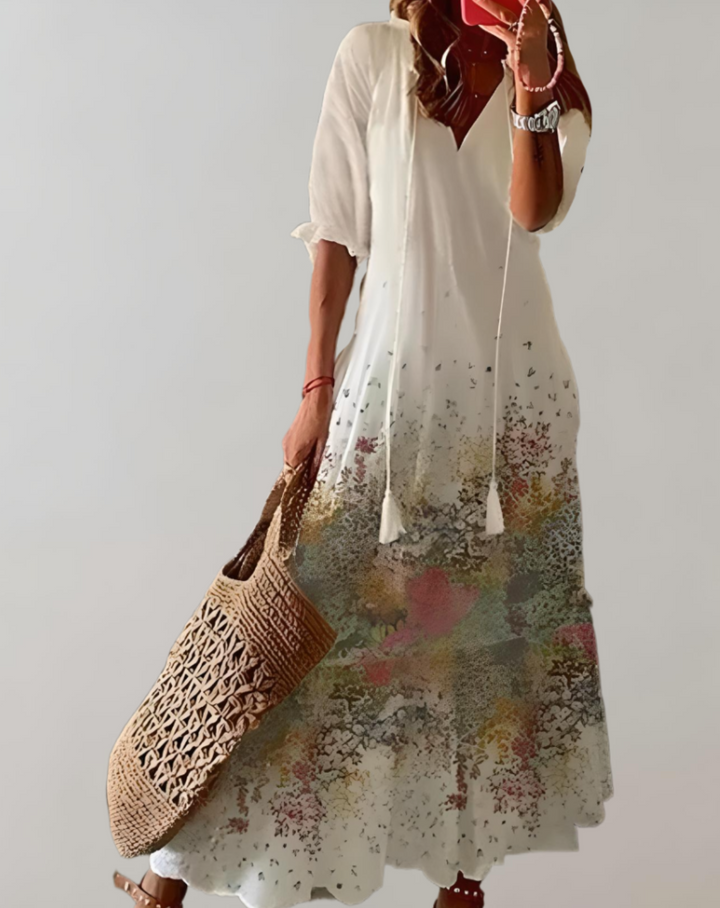 Parthenia | Robe longue et décontractée pour femme