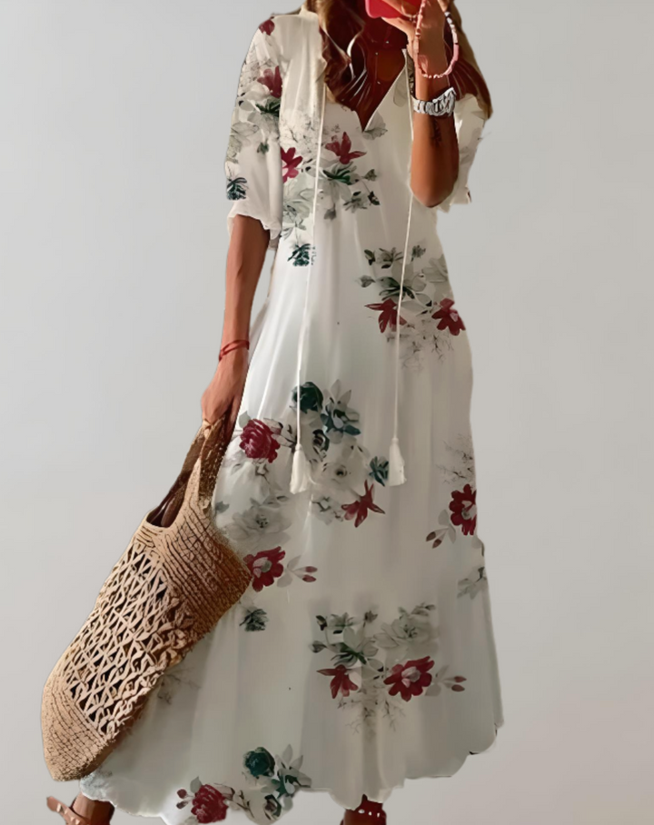 Parthenia | Robe longue et décontractée pour femme
