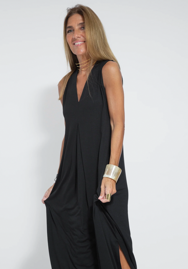 Ensemble robe longue et veste fluide pour femmes - Eva
