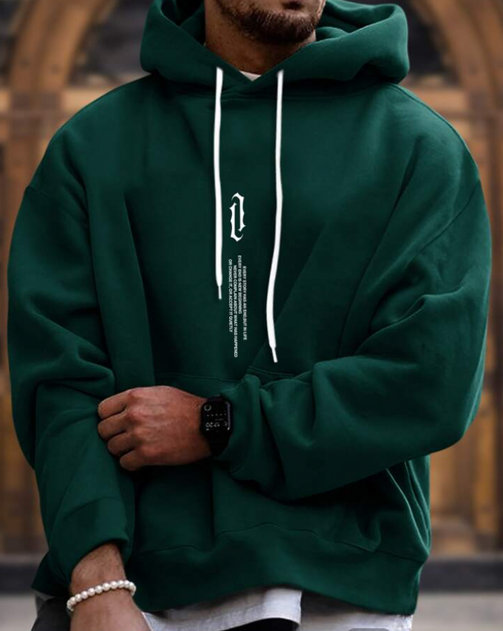 Georgii | Sweat à capuche imprimé pour hommes