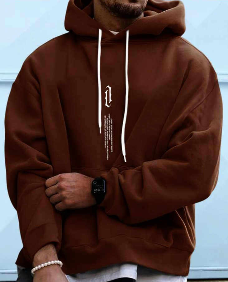 Georgii | Sweat à capuche imprimé pour hommes