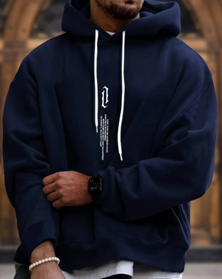 Georgii | Sweat à capuche imprimé pour hommes