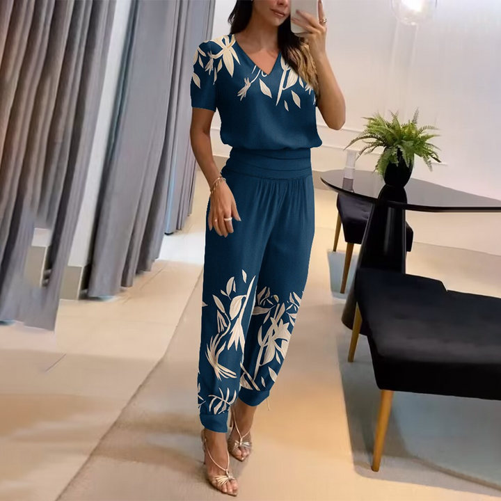 Shyamala | Ensemble Casual à Manches Courtes pour Femmes