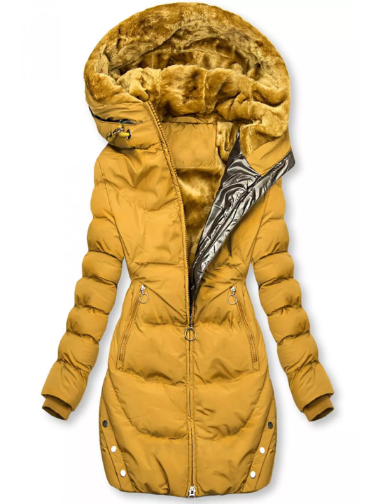 Femme Noir Chauffante Parka – Dahlia