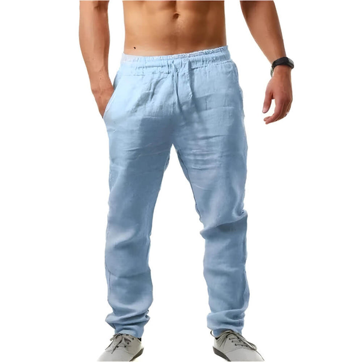 Theodoar | Pantalon en lin décontracté pour hommes