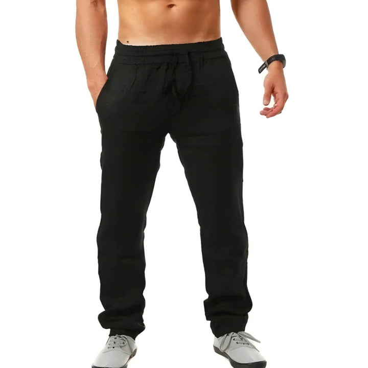 Theodoar | Pantalon en lin décontracté pour hommes