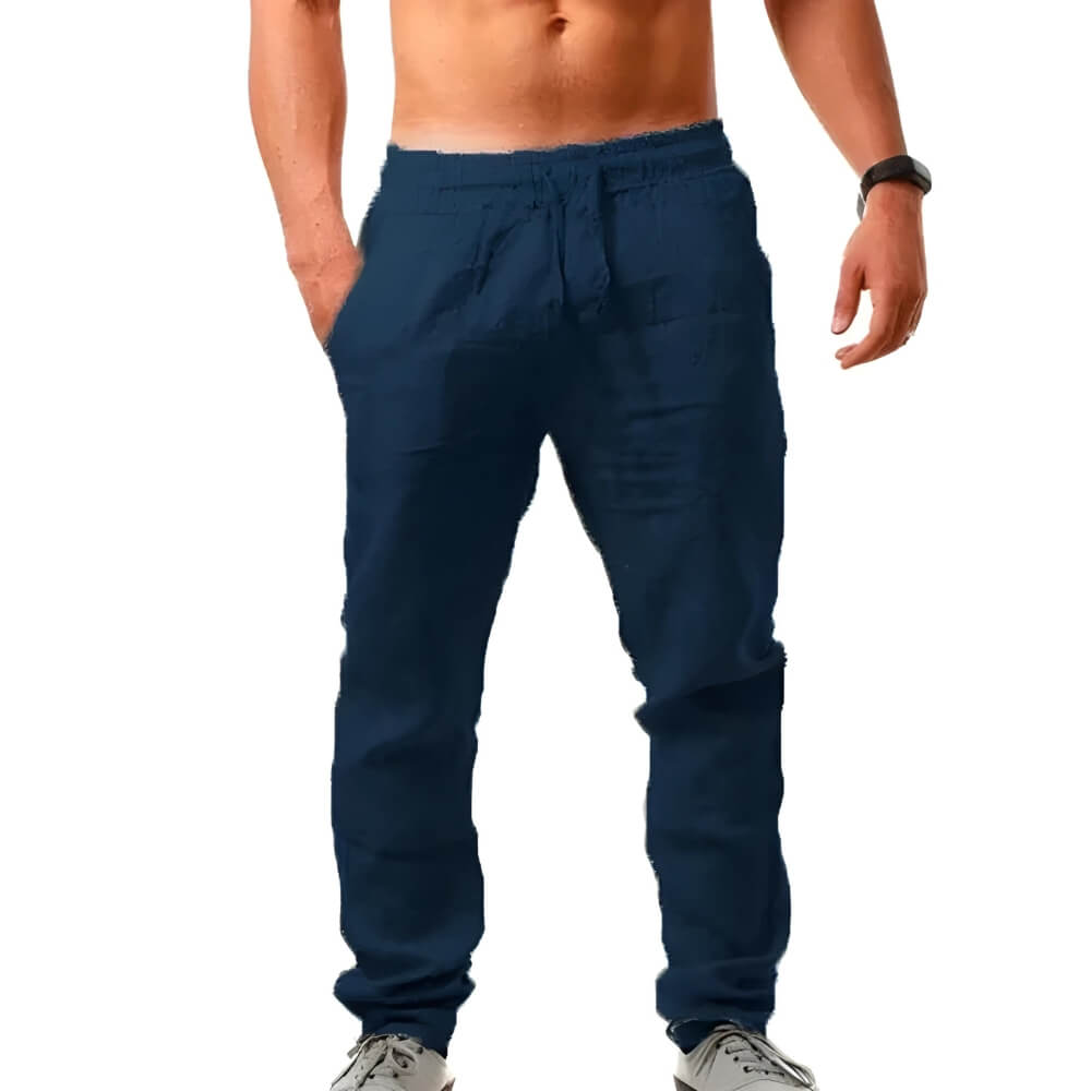 Theodoar | Pantalon en lin décontracté pour hommes