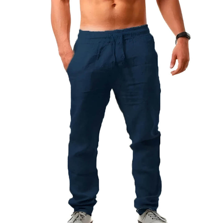 Theodoar | Pantalon en lin décontracté pour hommes