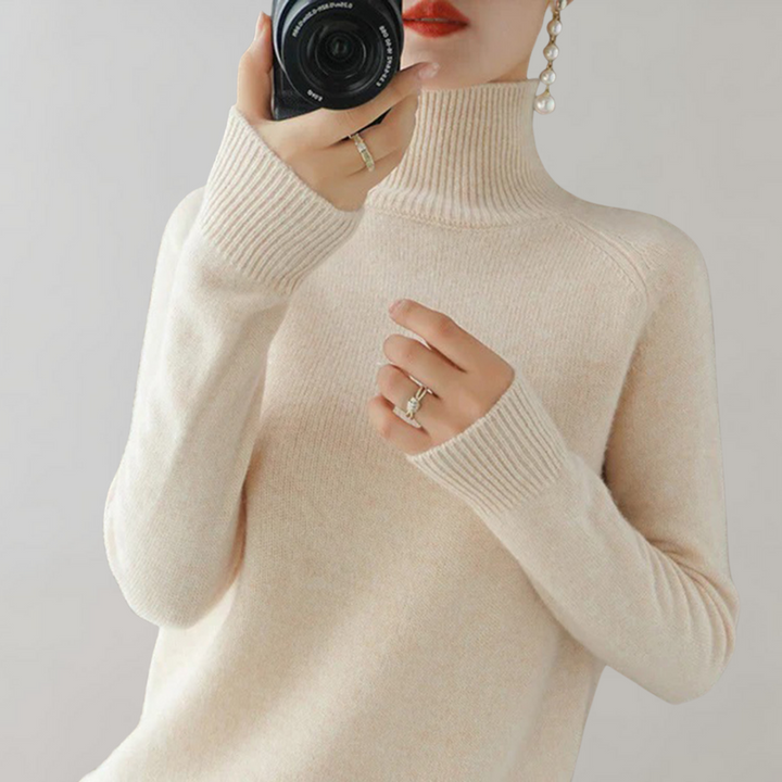 Théma | Pull Col Roulé Élégant pour Femme