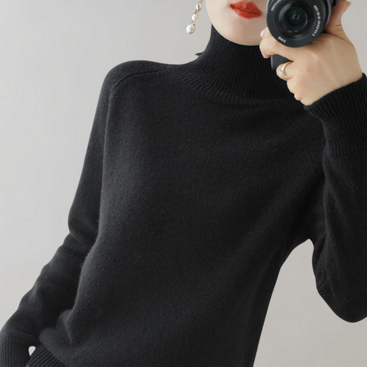 Théma | Pull Col Roulé Élégant pour Femme