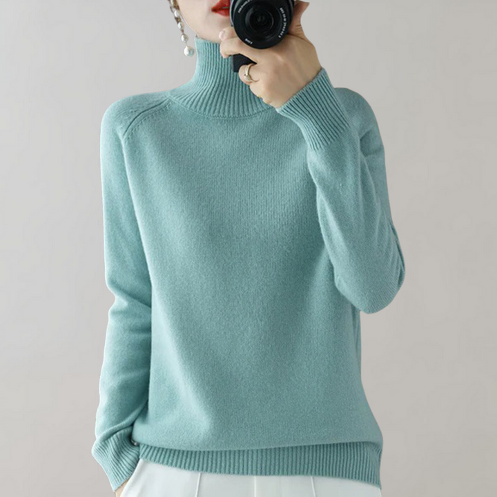 Théma | Pull Col Roulé Élégant pour Femme