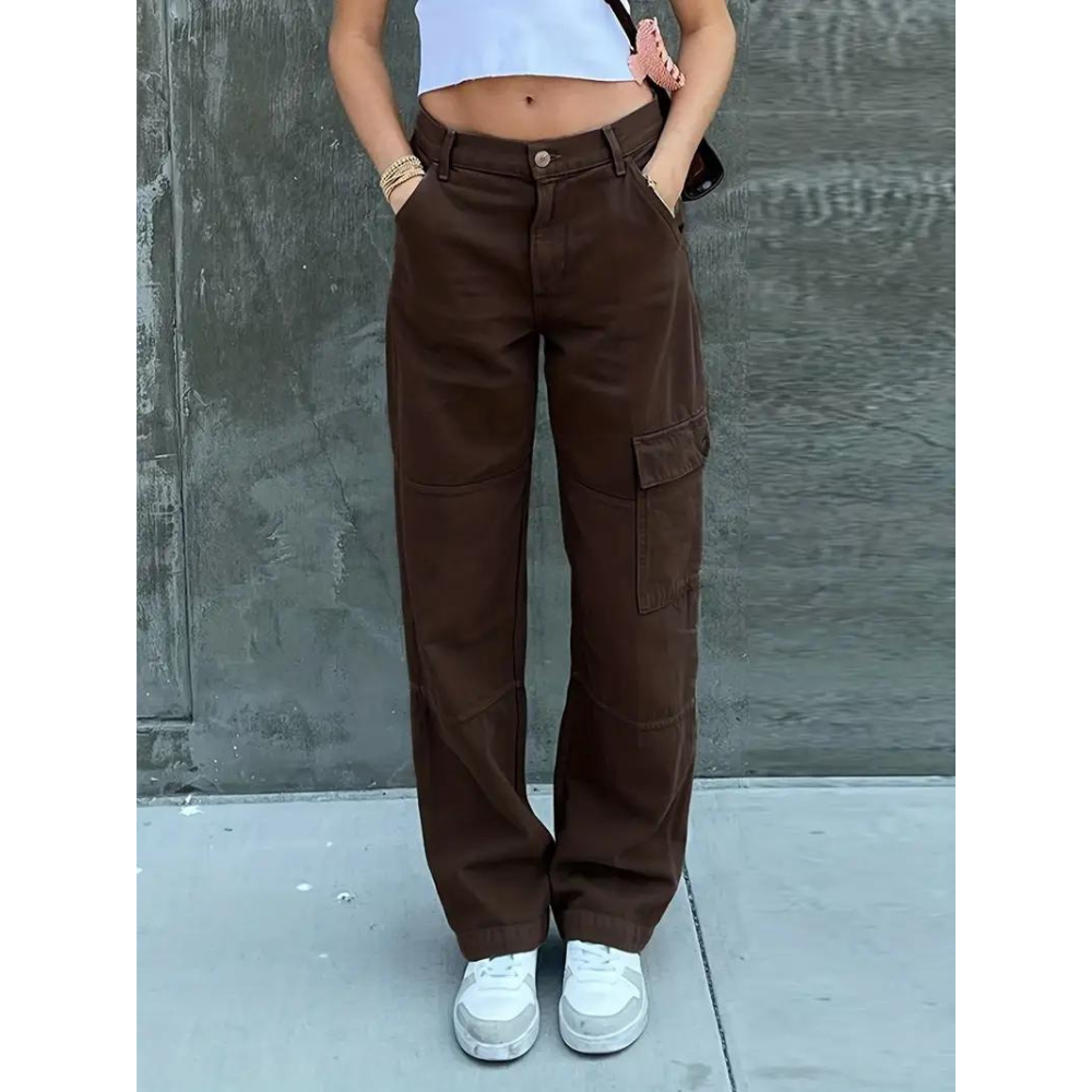 Joanna | Pantalon cargo décontracté pour femmes