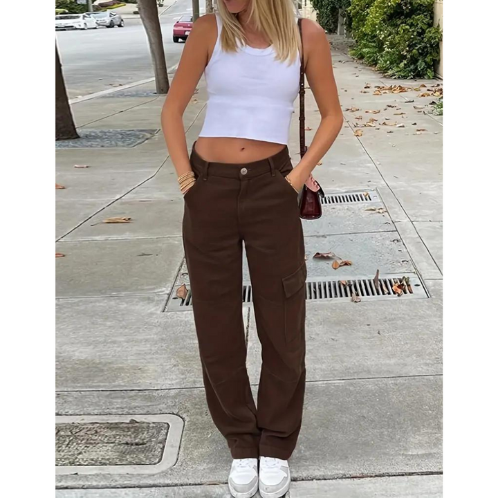 Joanna | Pantalon cargo décontracté pour femmes