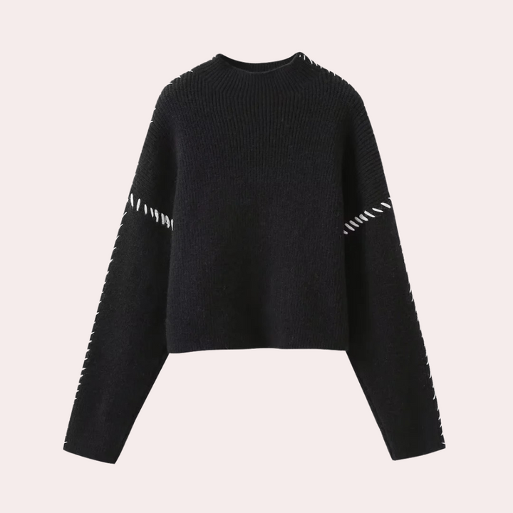 Flower | Pull en maille élégant pour femmes