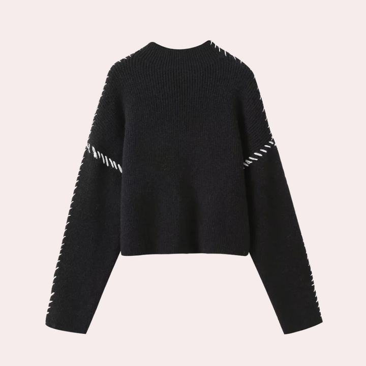 Flower | Pull en maille élégant pour femmes