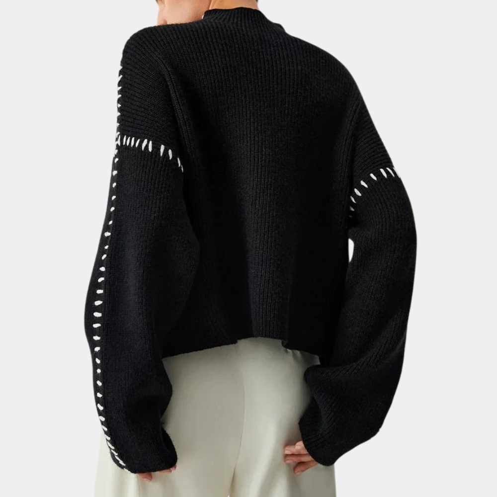 Flower | Pull en maille élégant pour femmes