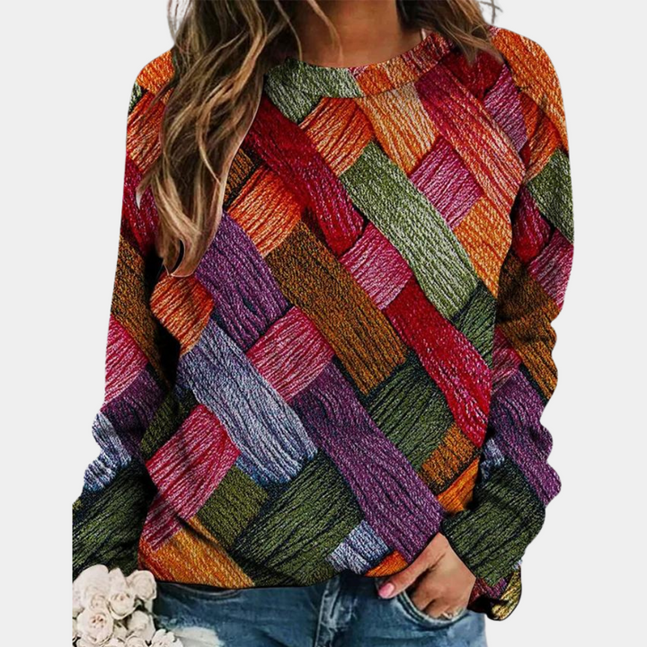 Maryia | Pull coloré décontracté pour femmes