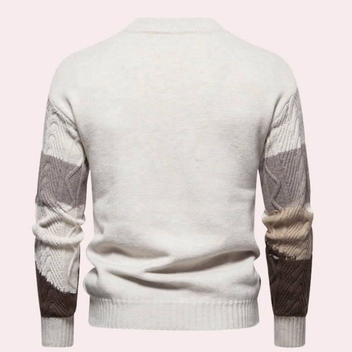 Xhaver | Pull tricoté élégant homme