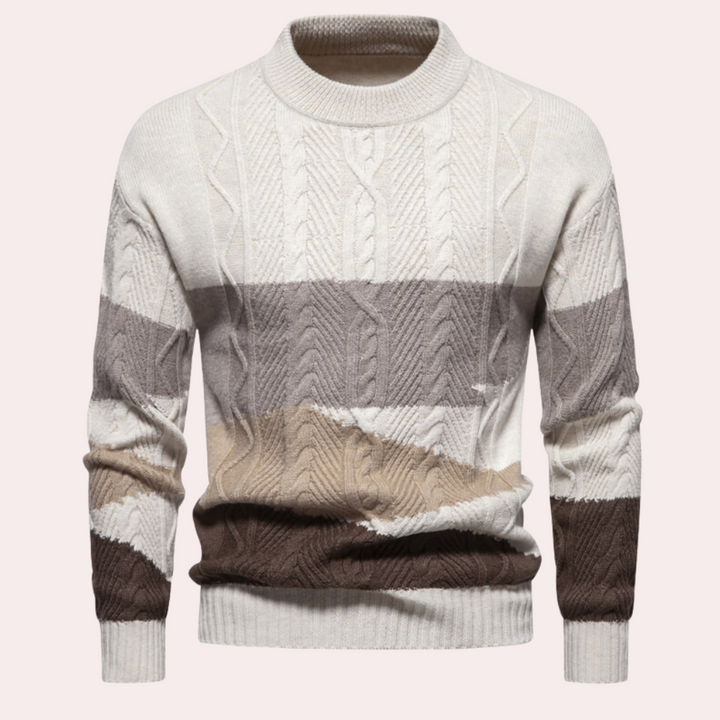 Xhaver | Pull tricoté élégant homme