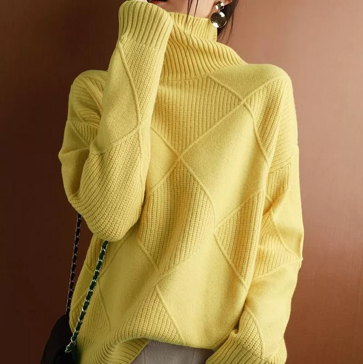 Merjem | Pull col roulé cosy pour femmes