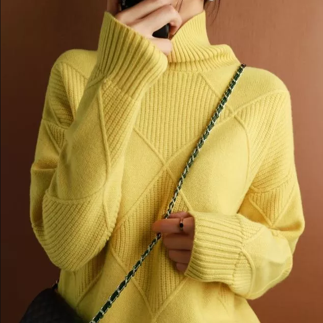 Merjem | Pull col roulé cosy pour femmes