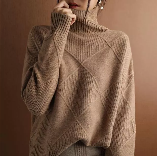 Merjem | Pull col roulé cosy pour femmes