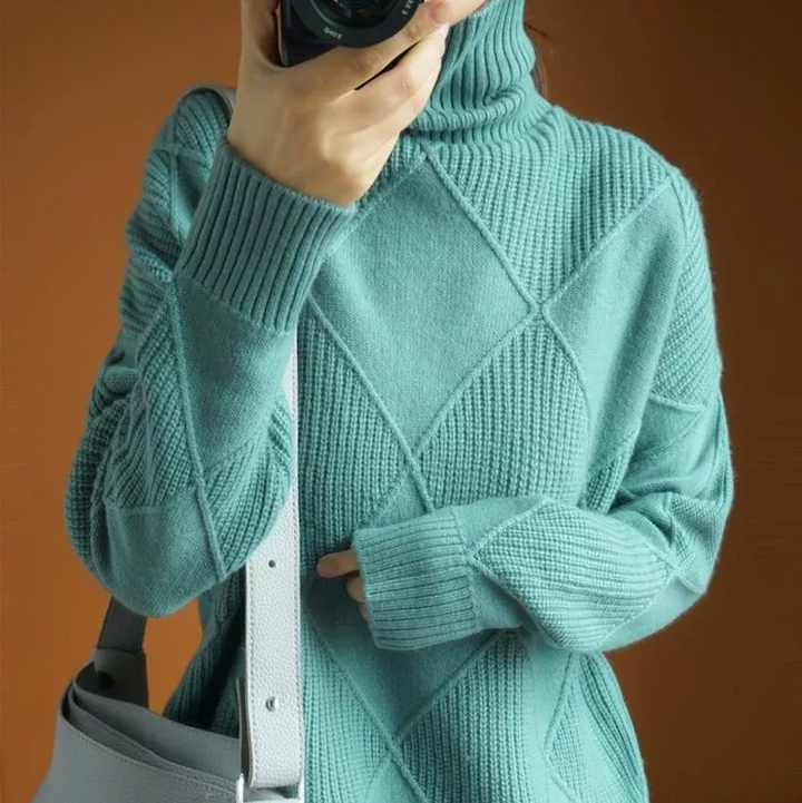 Merjem | Pull col roulé cosy pour femmes