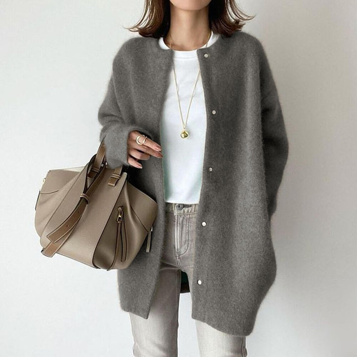 Femme Long Chaud Cardigan – Katherine
